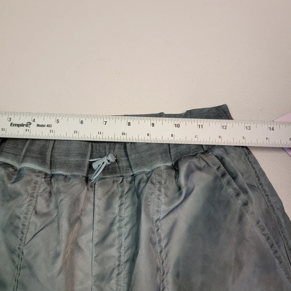 Wild Fable Women's Mid Rise Wide Leg Cargo‎ Pants Light Teal Blue Size XXS